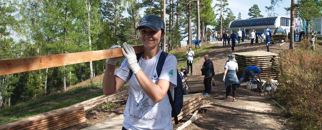 Благоустройство территории парка